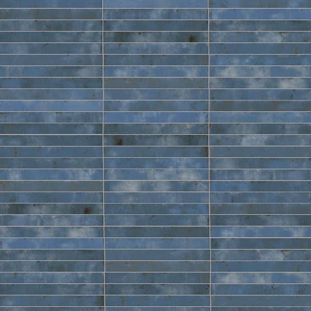 Reviews for Merola Tile Phoenix Blue 17/8 in. x 173/4 in. Porcelain