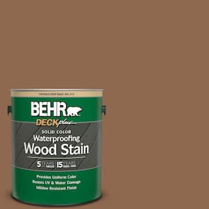 1 gal. #N250-6 Split Rail Solid Color Waterproofing Exterior Wood Stain
