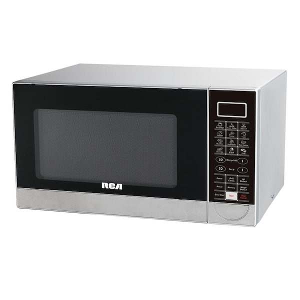 RCA 1.1 cu. ft. Countertop Microwave in Stainless Steel