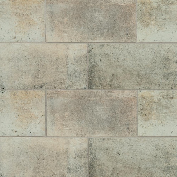 MSI Jeanrey Brick 6 in. x 12 in. Matte Porcelain Stone Look Floor and Wall Tile (11 sq. ft./Case)