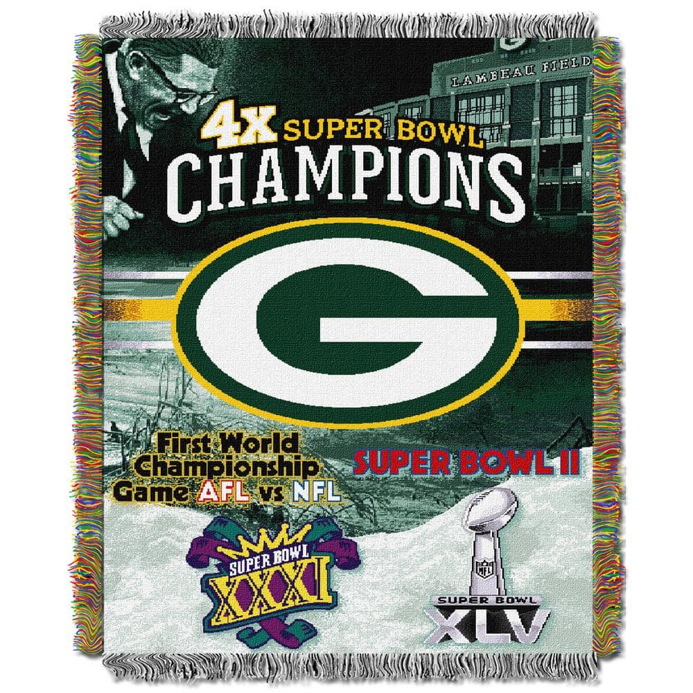 Packers Multi Colot Tapestry Commemorative Series