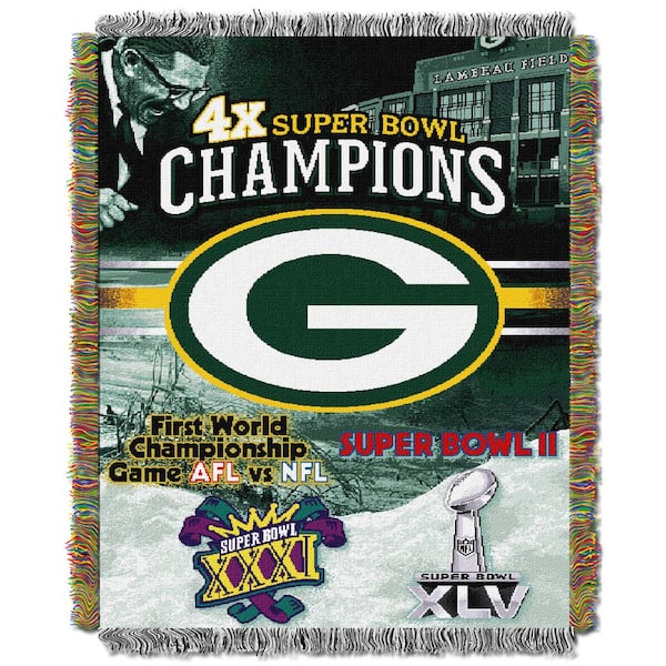 Unbranded Packers Multi Colot Tapestry Commemorative Series