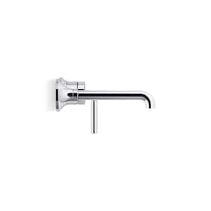 Tone Single-Handle Wall-Mounted Faucet in Polished Chrome