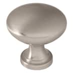 Classic Round 1-1/4 in. (32mm) Satin Nickel Hollow Cabinet Knob