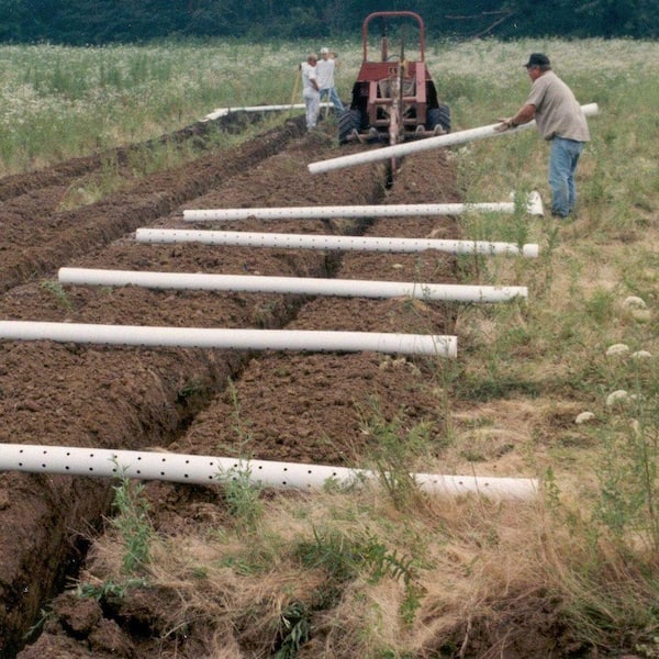 Advanced Drainage Systems 4 in. x 10 ft. Triplewall Perforated