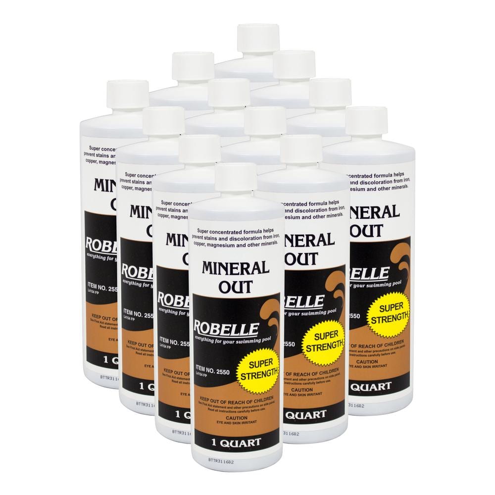 Robelle 1 qt. Pool Mineral Out Stain Remover (12-Pack)