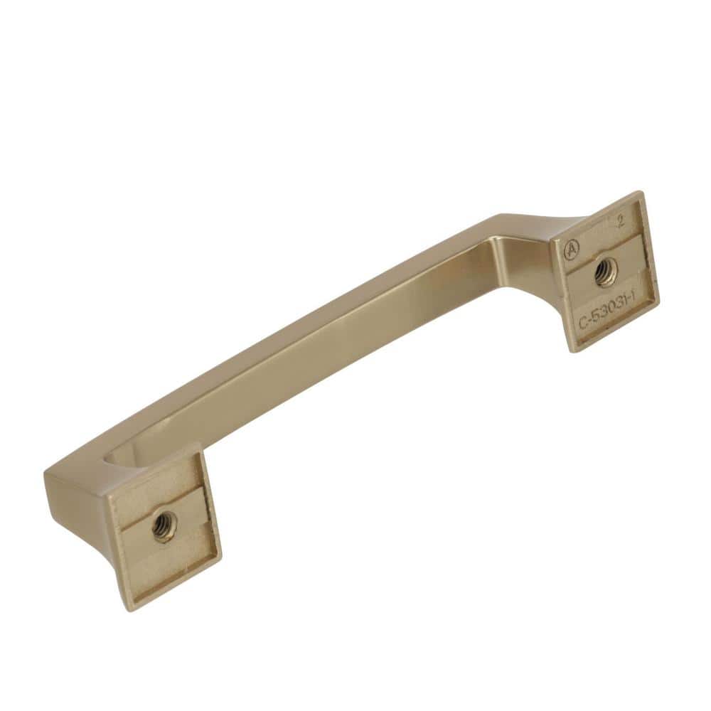 Golden Champagne 3-3/4" Steel Cabinet Drawer Pull