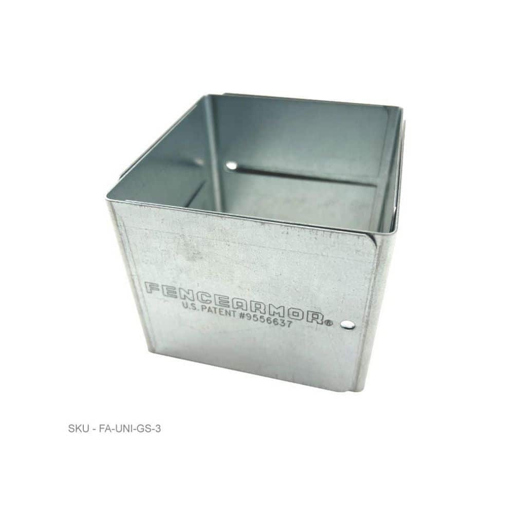3.5 in. to 6.5 in. x 1/4 ft. H Galvanized Steel - Universal Fit - UNI Series Mailbox and Fence Post Guard price history on PriceWatchPro