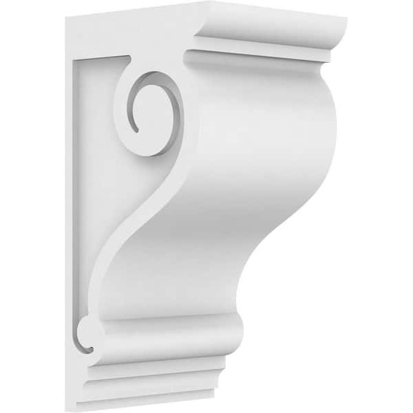 Ekena Millwork Standard 7 in. W x 16 in. H x 8 in. D Signature Urethane Polyurethane Corbel