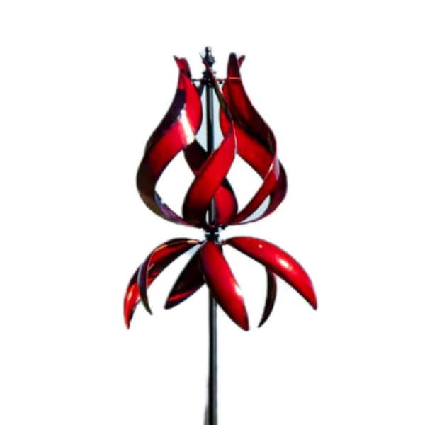 Unbranded Large Outdoor Wind Spinners Wind Sculptures Decorative Stakes