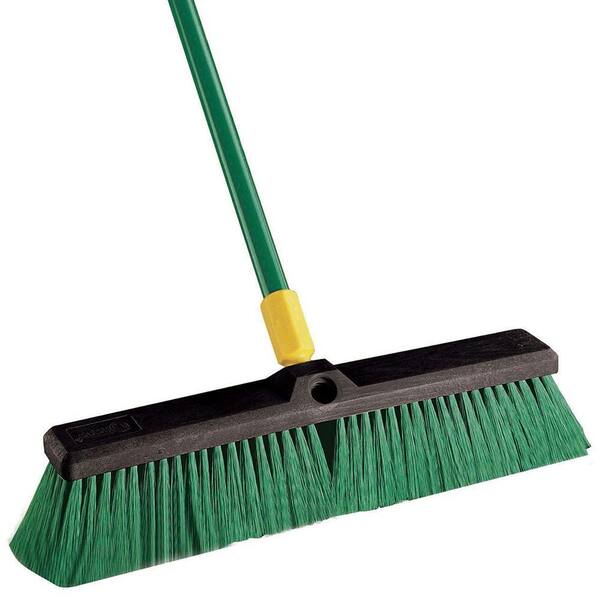 Quickie Bulldozer 18 in. Indoor/Outdoor Push Broom (4-Pack)-DISCONTINUED