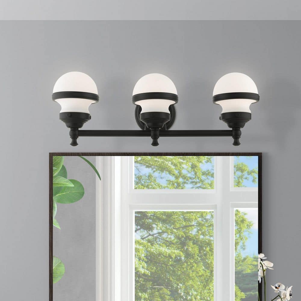 Bellhurst 3 Light Black Vanity Sconce price history on PriceWatchPro