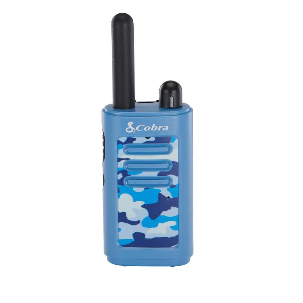 Cobra HE150 B Kid's 16- Mile Range 2-Way Radio, Blue (2-Pack )