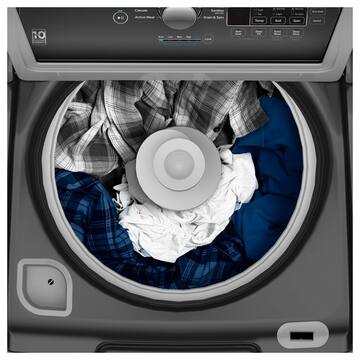 GE 4.5 cu. ft. Water Level Control Top Load Washer in Diamond Gray GTW585BPVDG
