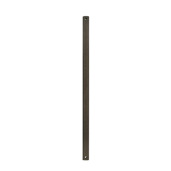 ARRANMORE LIGHTING & FANS 24 in. Charred Iron Steel Extension Downrod