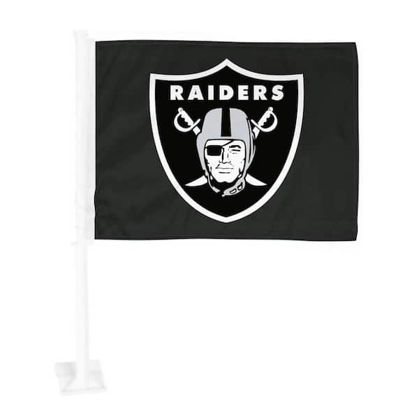 raiders flag with pole