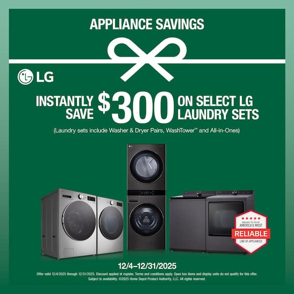 WashTower Stacked SMART Laundry Center 5.0 Cu.Ft. Front Load Washer & 7.4 Cu.Ft. Electric Dryer in Black Steel w/ Steam