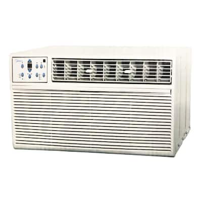 8,000 BTU 115-Volt Slide-Out Window Air Conditioner Heat and Cool in White