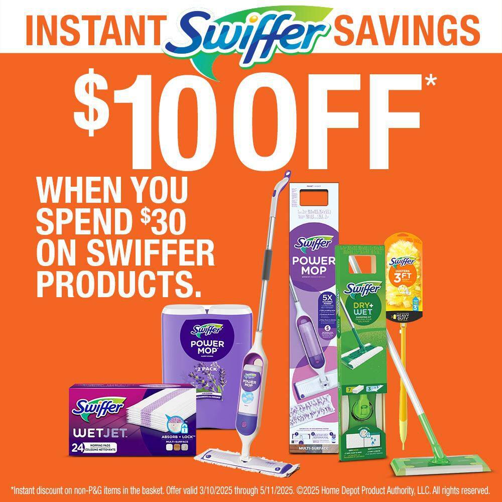 Swiffer WetJet Purple Spray Mop Kit with Pads and Solution