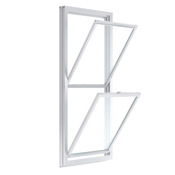 American Craftsman 29.75 in. x 65.25 in. 50 Series White Double