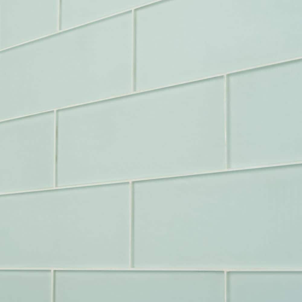 Turquoise Glass Subway Tile for Kitchen and Bathroom
