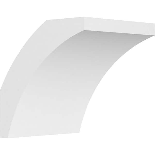 Ekena Millwork 5"W x 6"D x 6"H Standard Thorton Architectural Grade PVC Knee Brace