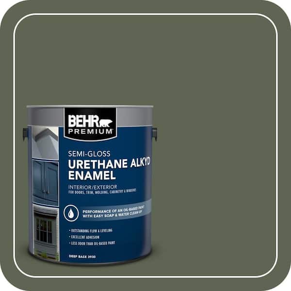 BEHR PREMIUM 1 gal. #N390-7 Cypress Vine Urethane Alkyd Semi-Gloss