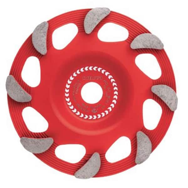 Hilti 6 in. 8 Segment SPX Fine Finish Diamond Cup Grinding Wheel