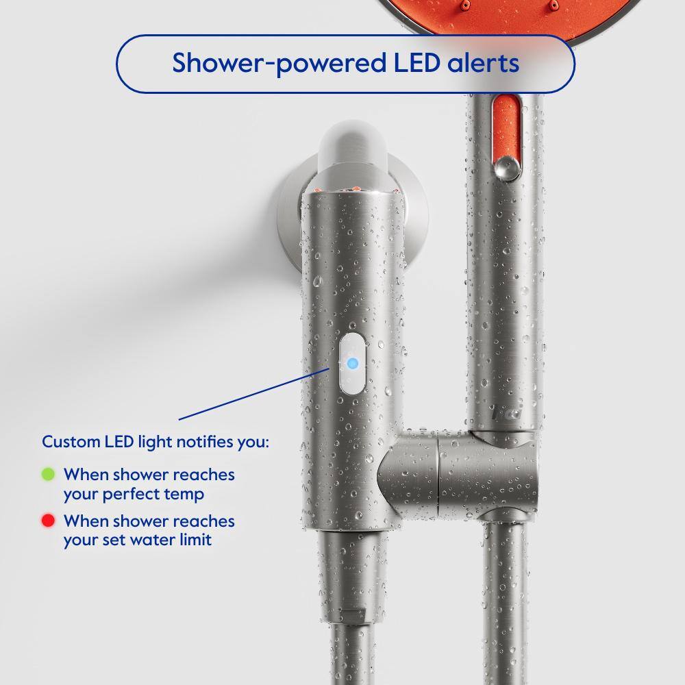 Citron Stainless Steel Bluetooth Handheld Showerhead with Mist