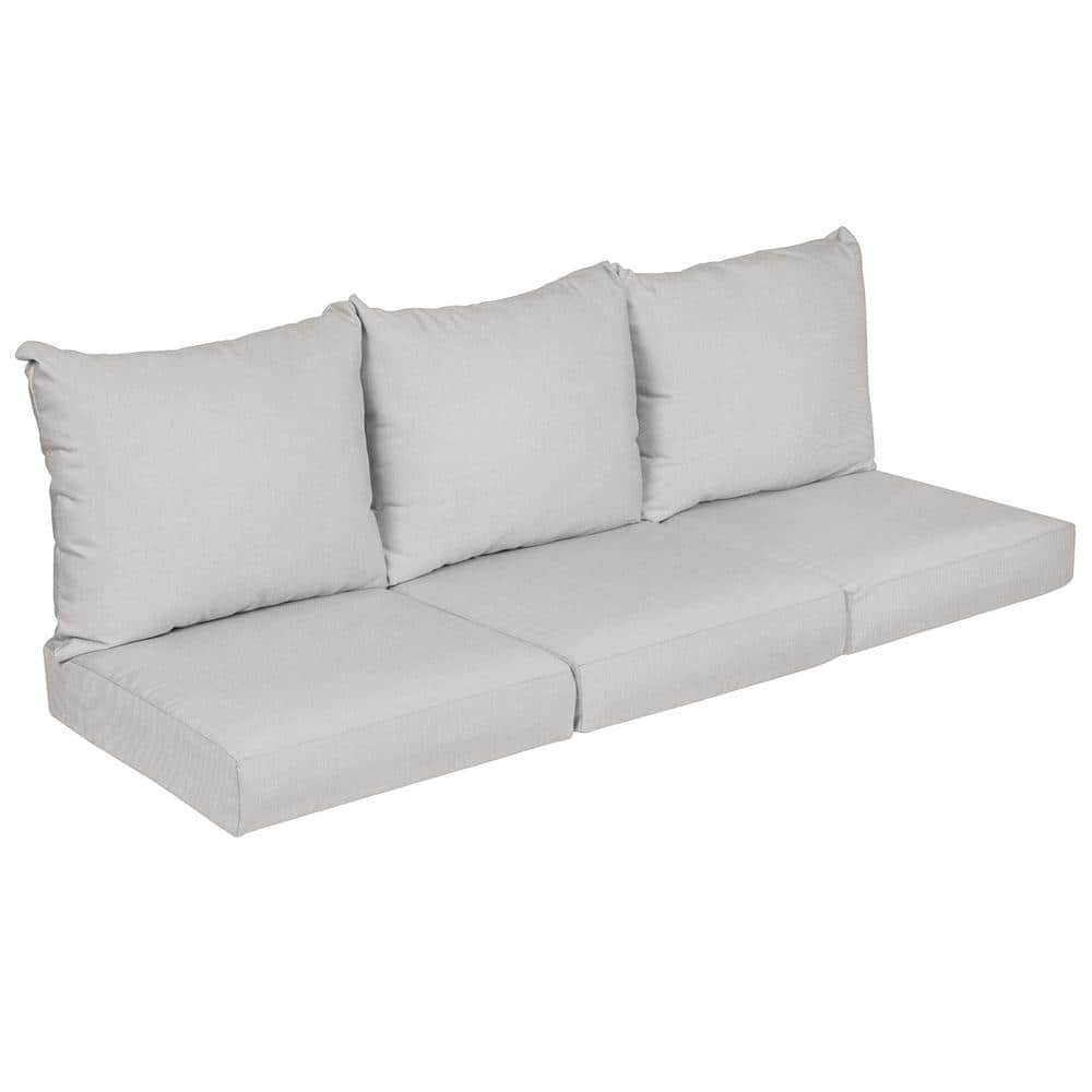 SORRA HOME 25 in. x 23 in. x 5 in. (6Piece) Deep Seating Outdoor Couch