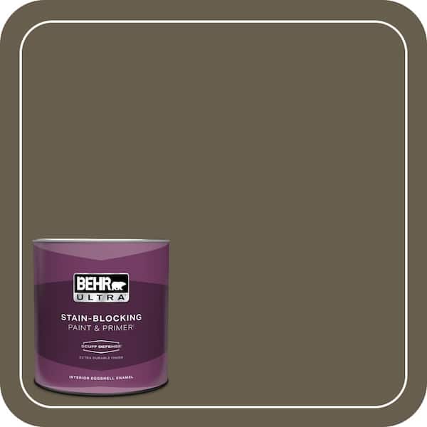 BEHR ULTRA 1 qt. #N320-7 Primitive Extra Durable Eggshell Enamel Interior Paint & Primer