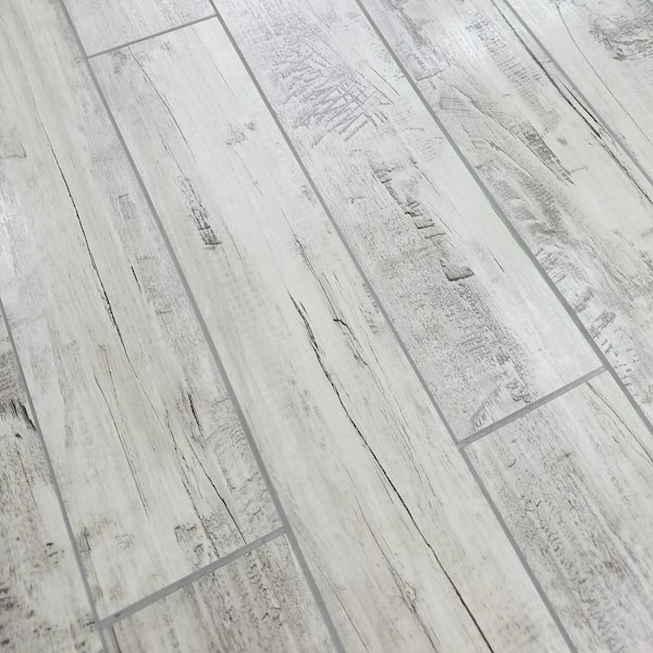 Nature Birchwood Gray 3 in. x 16 in. Wood Look Glass Subway Tile (10 sq. ft./Case)