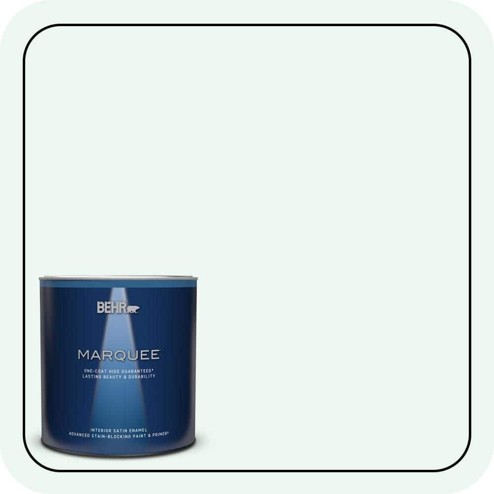 1 qt. #PPL-15 Icy Wind Satin Enamel Interior Paint & Primer price history on PriceWatchPro