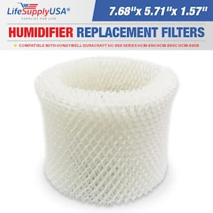 Humidifier Filter Replacement Wick Filter C Compatible with Honeywell Duracraft HC-888 Series HCM-890 HCM-890C HCM-890B