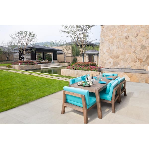 Living Style Beige .75 in. x 18 in. x 36 in. Matte Porcelain Stone Look Paver (216 sq. ft./pallet)