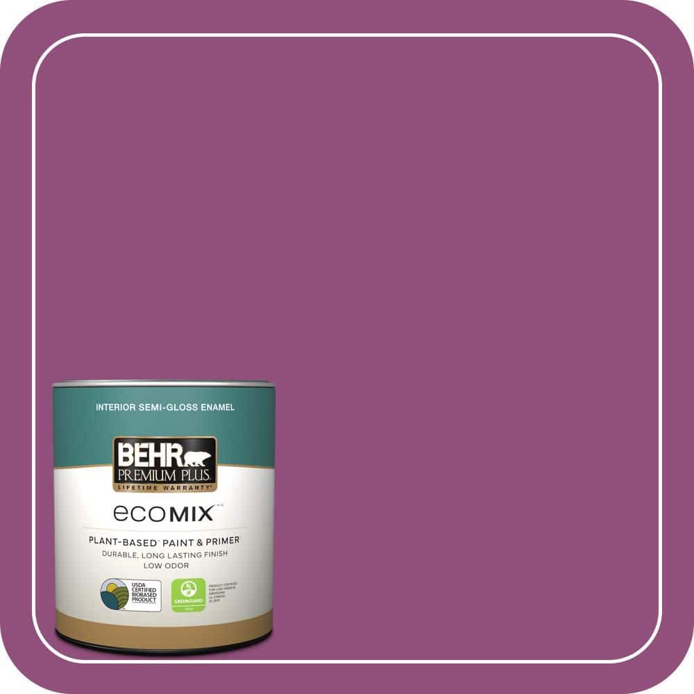 1 qt. #P110-7 XOXO Semi-Gloss Enamel EcoMix Plant-Based Interior Paint & Primer price history on PriceWatchPro