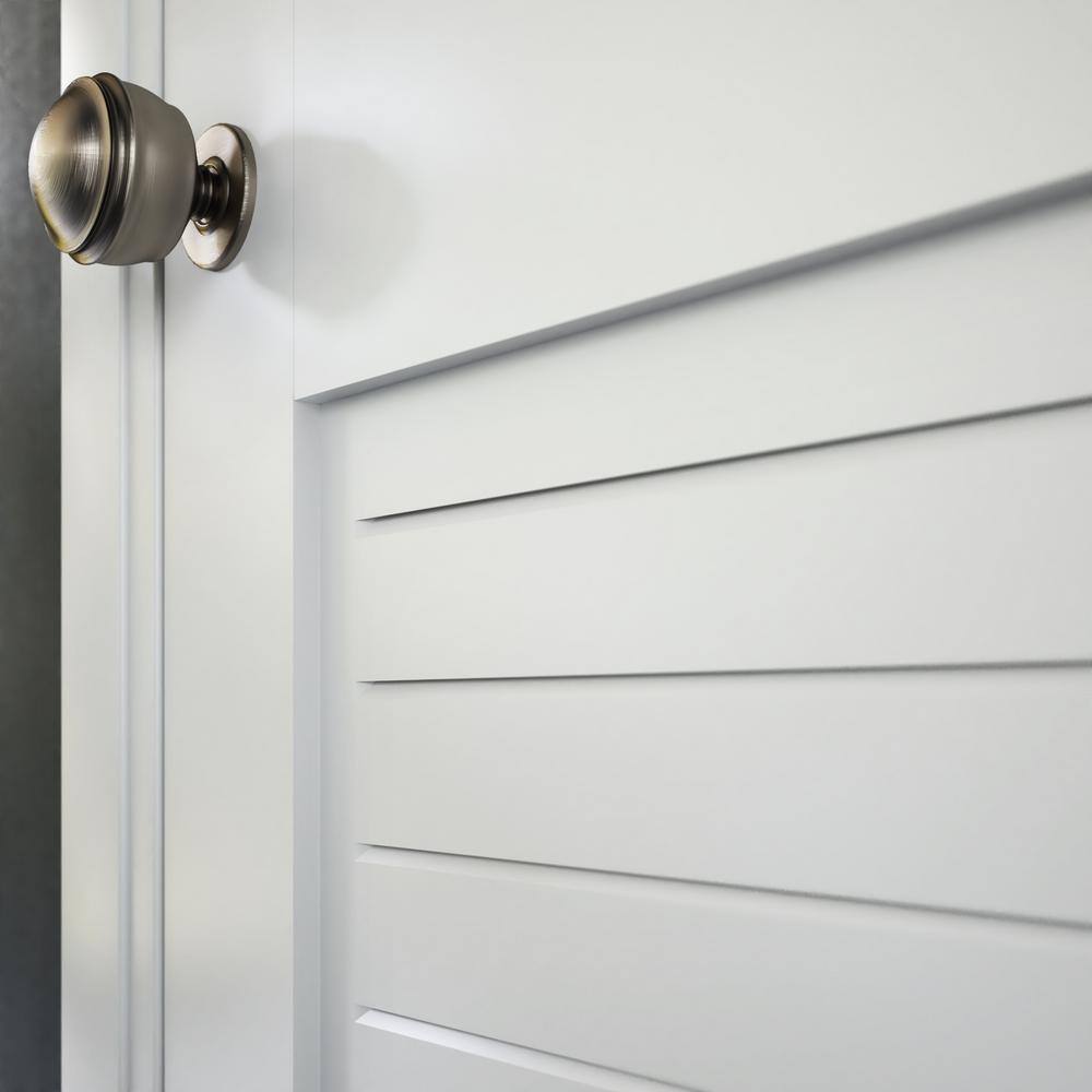 24'' x 80'' White Prefinished Solid Pine Bifold Door