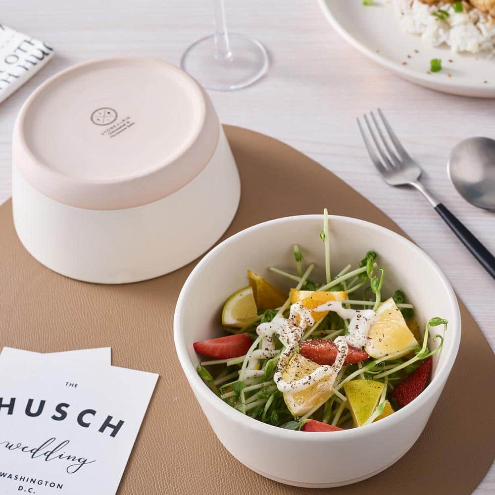 White Ceramic 16-Piece Dinnerware Set, Service for 4