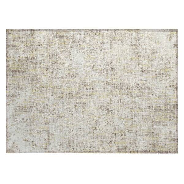 Chantille Machine Washable Indoor/Outdoor Abstract ACN2784 Ivory 2 ft. x 3 ft. Accent Rug