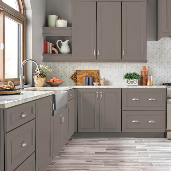 1 gal. #HDC-NT-27B Wild Truffle Semi-Gloss Enamel Interior/Exterior Cabinet, Door & Trim Paint