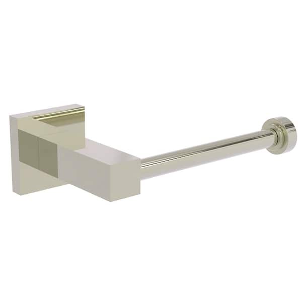 Allied Brass Dayton Euro Style Toilet Paper Holder in Polished Nickel