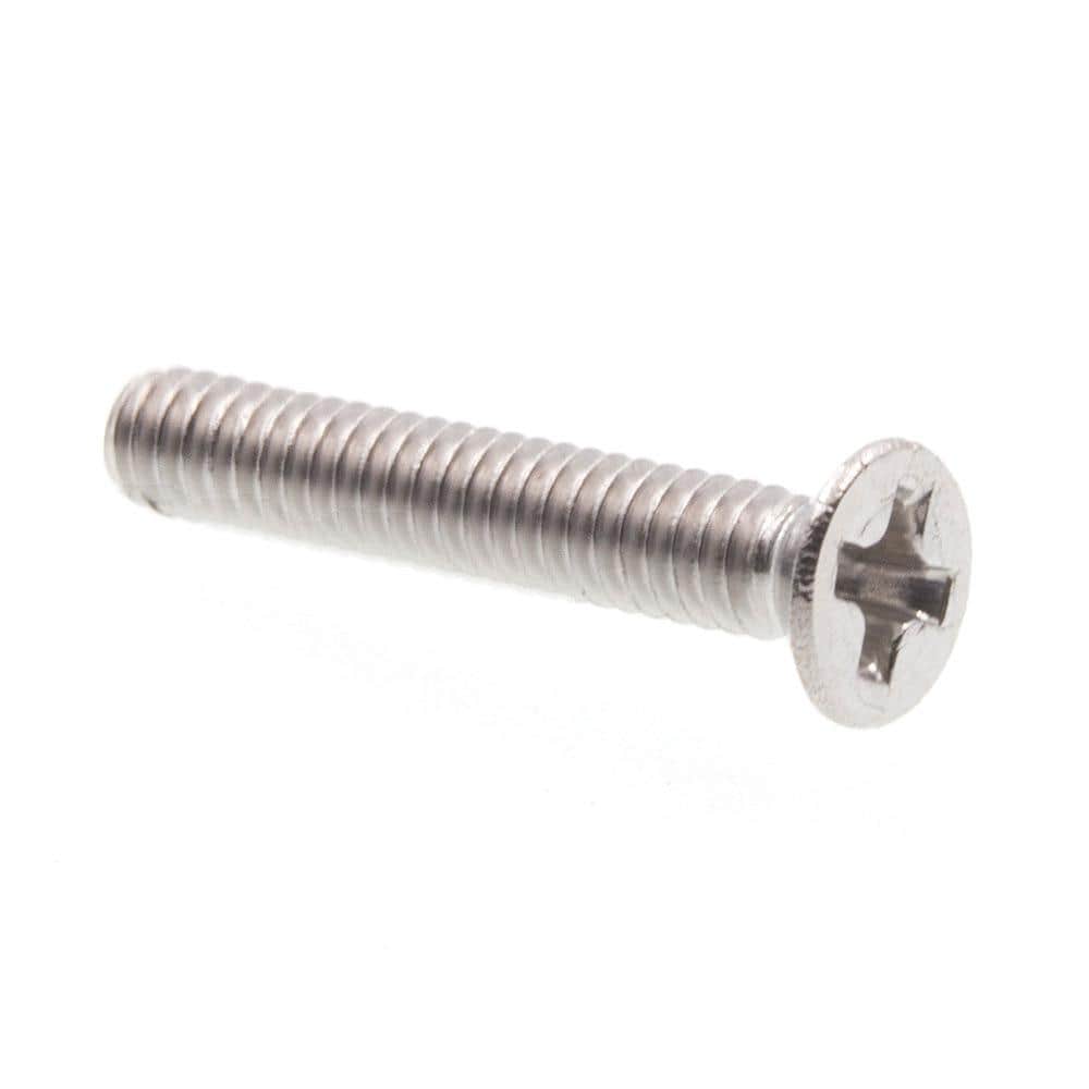 M2-0.4 x 12 mm Grade A2-70 Metric Stainless Steel Phillips Drive Flat Head Machine Screws (10-Pack) price history on PriceWatchPro