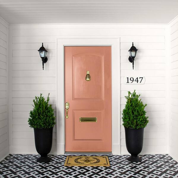 terracotta front door color