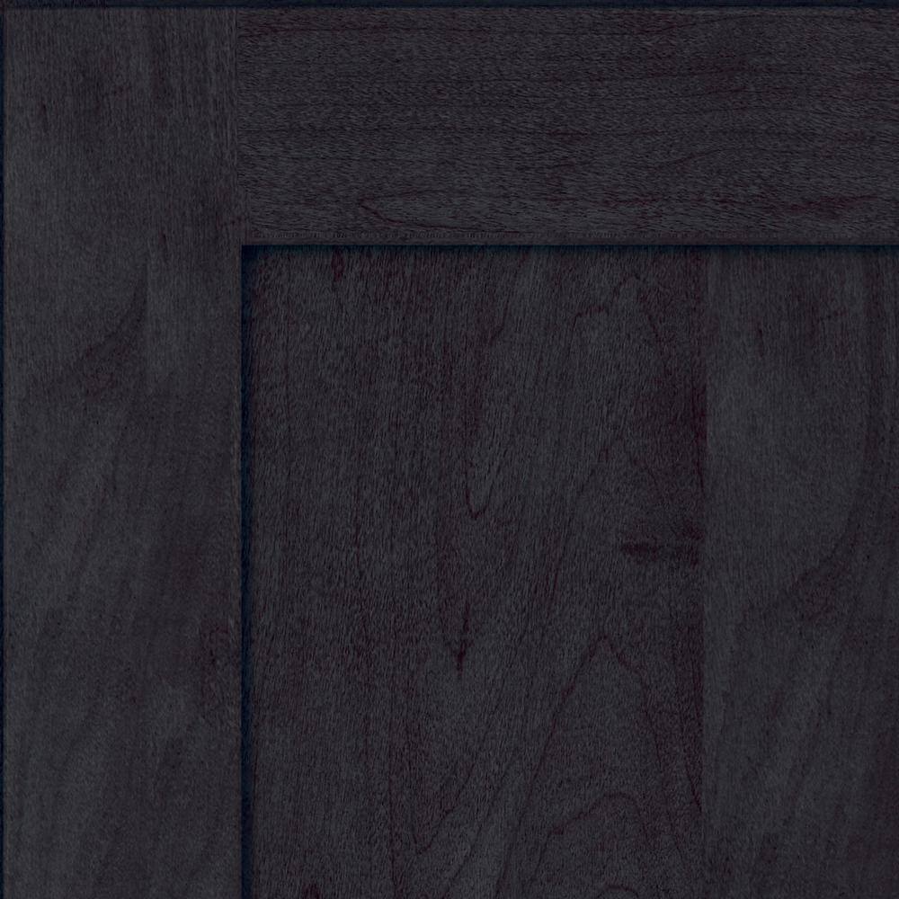 7.3125-in. W x 0.75-in. D x 7.3125-in. H. Hayward Cabinet Door Sample in Slate