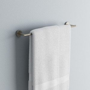 Lyndall 18 in. Wall Mount Towel Bar Bath Hardware Accessory in Brushed Nickel