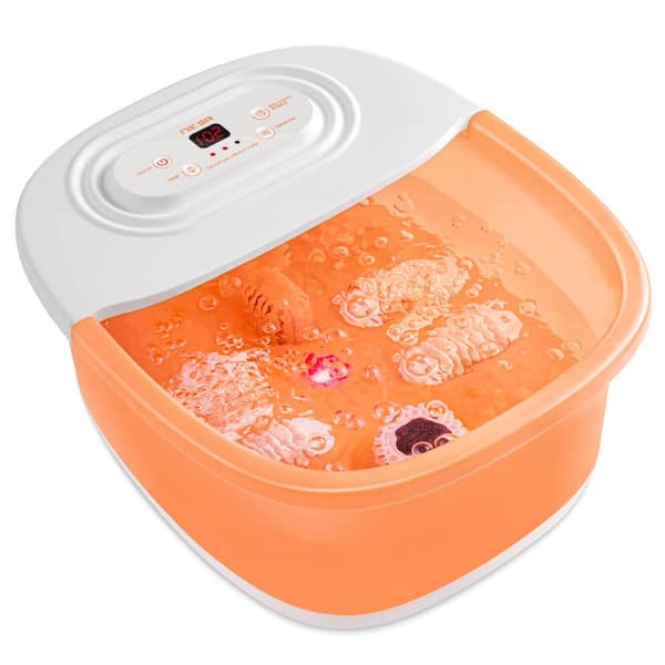 Precise Personal Care Products Foot Spa in Orange