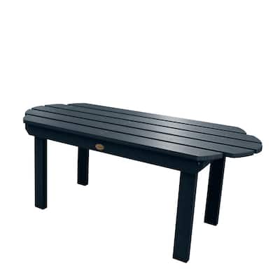 Classic Westport Federal Blue Rectangular Recycled Plastic Outdoor Coffee Table