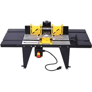 Black Electric Bench Top Router Table Wood Working Tool