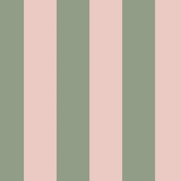Unbranded Canopy Stripe Pink and Green