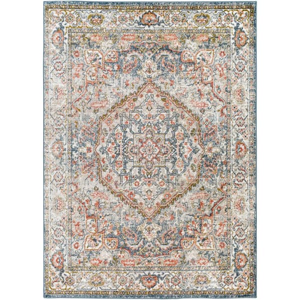Livabliss Davaro Cream 5 ft. x 7 ft. Traditional Indoor Area Rug